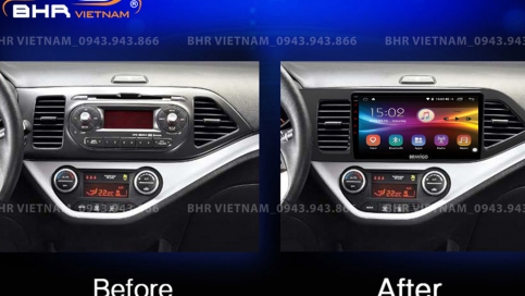 Màn hình DVD Android xe Kia Morning 2011 - 2020 | Bravigo Air 2